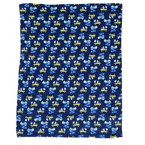 Baby Gear Navy Blue Construction Truck Fleece Baby Blanket 30x40‎